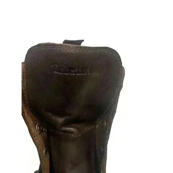 Timberland Sienna Women's Dark Brown Leather Heel Booties SZ US 10 EU 41.5 NWOB - Picture 11 of 15